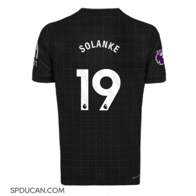 Muški Nogometni Dres Tottenham Hotspur Dominic Solanke #19 Gostujuci 2025-26 Kratak Rukav Muški Nogometni Dres Tottenham Hotspur Dominic Solanke #19 Gostujuci 2025-26 Kratak Rukav